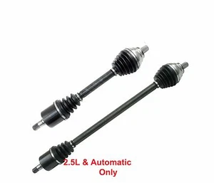 2 New CV Axles Front Pair Fit 2012 2013 2014 Passat 2.5L Automatic Transmission - Foto 1 di 4