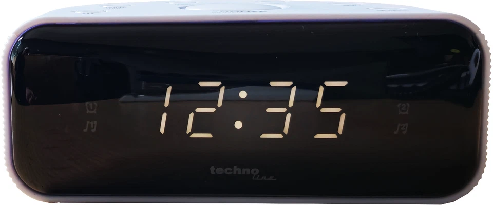 technoline WT469 Radiowecker | Quarzuhr | 2 Helligkeitsstufen einstellbar - Bild 1 von 2