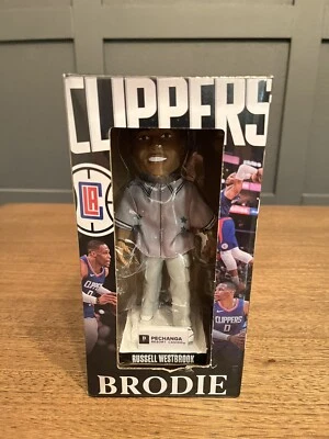 Russell Westbrook Los Angeles Clippers LAC Bobblehead Nuevo En Caja Brodie SGA Foto 1 de 4
