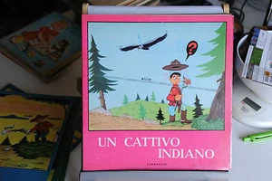 UN CATTIVO INDIANO - COLLANA AURORA - BELLE ILLUSTRAZIONI CARROCCIO EDITORE - Picture 1 of 1