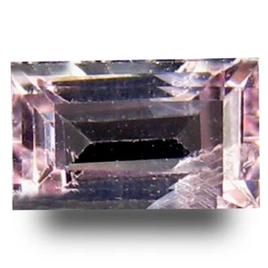 0.37 ct Great looking Octagon Cut (5 x 3 mm) Pink Color Morganite Gemstone - Picture 1 of 1