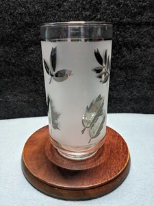 Libbey Glass SILVER FOLIAGE Flat Iced Tea Tumbler - Picture 1 of 9