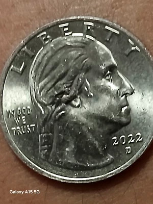 Rare Jovita Idar Quater 2023 Mint D Error Coin Readung "In Cod We Trust" - Image 1 of 2