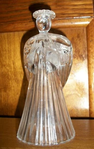 24% Lead Crystal Angel Candle Holder American Crystal Collection - Picture 1 of 7
