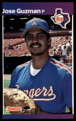 1989 Donruss #284 Jose Guzman - Image 1 of 2
