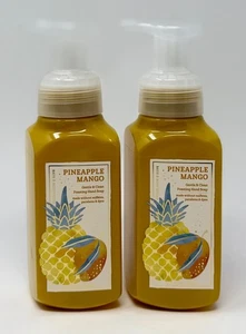 2 NEW BATH & BODY WORKS PINEAPPLE MANGO GENTLE CLEAN FOAMING HAND SOAP WASH PUMP - Picture 1 of 5
