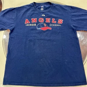 Camiseta majestuosa vintage Angels American League Tradition talla mediana - Imagen 1 de 5