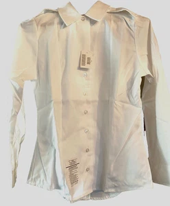 New Women's US Army Garrison Collection White Dress Long Sleeve Shirt 26R - Picture 1 of 2