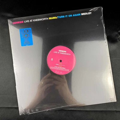 Genesis Live at Knebworth 12" EP 45-RPM vinyl record LP RSD 2021 New Sealed - Image 1 of 4