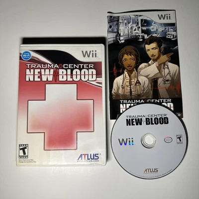 Trauma Center: New Blood (Nintendo Wii, 2007) Complete - Image 1 of 4