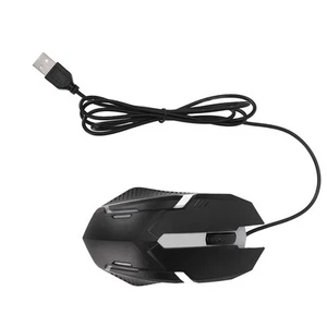 104 Key Keyboard Mouse Set Backlight USB Colorful Ergonomic Stable Backlit Ke CB - Afbeelding 1 van 24