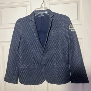 ‘Original Marines’ Navy Blue Blazer Jacket Buttons Boys 10, 1983 MVP Playoff - Picture 1 of 10
