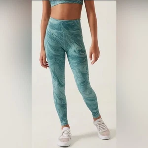 Athleta Girl High Rise Chit Chat Tight - Size L (12) - Excellent Used Condition - Picture 1 of 7
