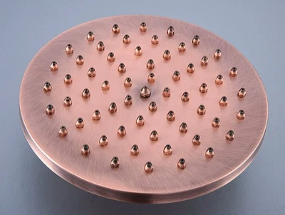 Antique Copper Bathroom Overhead Shower Head Shower Accessories 8 inch dsh261 | - Image 1 of 4