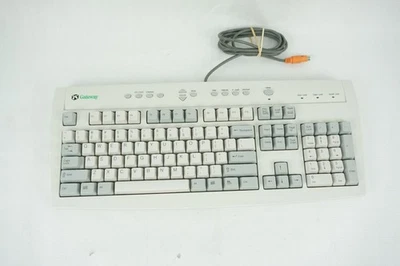 Gateway PC Keyboard Model G9900H PN 7001603 PS2 Vintage - Image 1 of 4