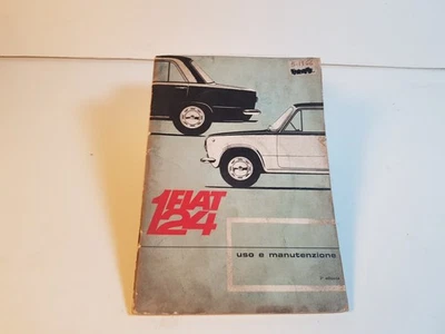 Libretto uso e manutenzione Fiat 124 3^ terza edizione originale non copia 1966. - Immagine 1 di 4