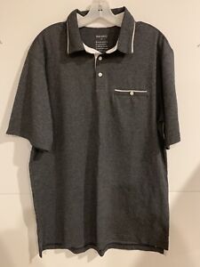 Men’s Pink Marco Polo, Short Sleeve. Gray/Black. Great Condition. Fast Ship!