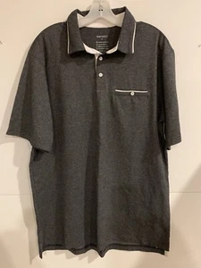 Polo Marco rosa para hombre, manga corta. Gris/Negro. Excelente estado. ¡Envío rápido! - Imagen 1 de 8