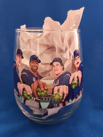 NY Mets,  Beer Glass, mets world series, 86 mets, craft beer, hop fiction, #LFGM Cover