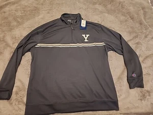 NWT Men's XL Yale Bulldogs NCAA Champion Pullover Crew FREE SHIPPING Gray - Picture 1 of 4