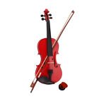 Acoustic Violin + Bow + Rosin Red - Brand New - Fast Shipping
