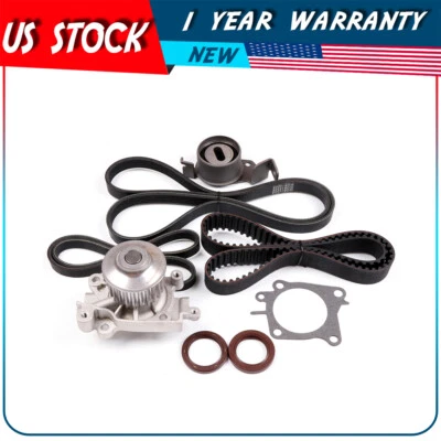 Kit de bomba de água correia dentada para 02-07 Mitsubishi Lancer ES 2.0L SOHC 16 válvulas - Imagem 1 de 4