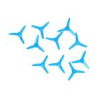 10pcs Blue 3 Blades Propeller Replacement For Craft For Toy Model Propellers