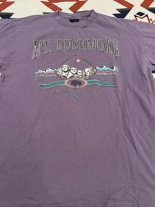 Mt. Rushmore National Memorial by Prairie Mountain Made in USA 100% Cotton Sz XL - Picture 1 of 6
