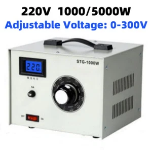 Alimentatore regolatore di tensione AC 1000W/5000W 0-300V tensione regolabile 220V - Foto 1 di 10