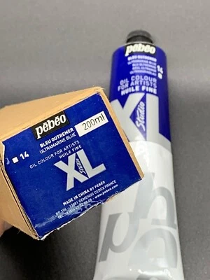 PEBEO Ultramarine Blue Fine XL Oil Paint 200ml High Quality Pébéo Oil Painting - Image 1 of 4