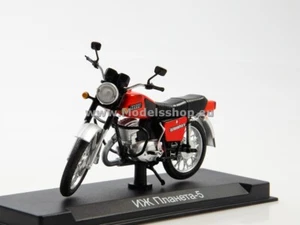 Motorcycle magazine series (Modimio) No.24 with model of "IZH-Planeta 5" - Imagen 1 de 6