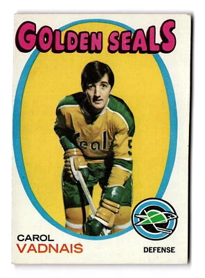 1971-72 Topps #46 Carol Vadnais - Image 1 of 2
