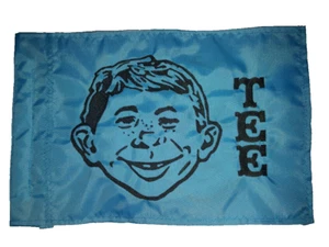 Personalized Alfred E Neuman Safety Flag ATV UTV JEEP recumbent trike KAYAK - Picture 1 of 4
