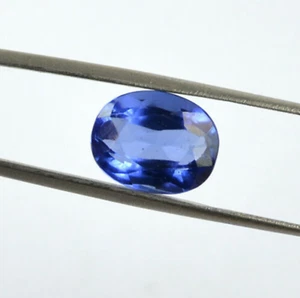 Lab Created Blue Sapphire Diffusion Oval Faceted Loose Stones (6x4mm - 20x15mm) - Picture 1 of 1