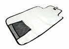 Baby Travel Changing Mat Portable Nappy Foldable Padded Washable Black UK SELLER