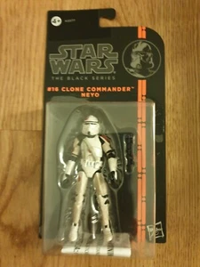16 CLONE COMMANDER NEYO STAR WARS BLACK SERIES  3,75" NARANJA - Imagen 1 de 2