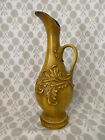 Vintage Haeger Peasant Gold #8097 Pitcher Floor Vase Art Pottery 18” Tall
