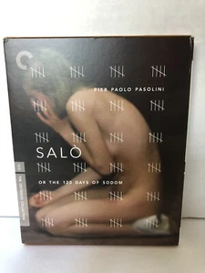 Salo or The 120 Days of Sodom (1976) Criterion Blu-ray Like New  - Bild 1 von 3