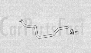 EXHAUST FRONT PIPE Ford Transit 1.6 Petrol Van 12/1985 to 10/1988 - Picture 1 of 1