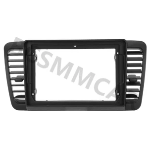 Ajuste para 2004-2009 Subaru Outback Legacy 2 DIN radio de coche fascia tablero marco moldura - Imagen 1 de 12