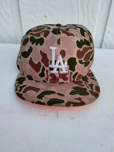 Los Angeles Dodgers New Era Duck Camo 1988 World Series 59fifty Fitted Hat 7 5/8 - Picture 1 of 6