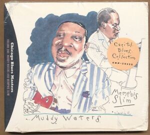 Chicago Blues Masters Muddy Waters & Memphis Slim RARE out of print CD (SEALED)