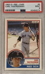 PSA GRADED 1983 O-pee-chee #4 CARL YASTRZEMSKI HOF MINT 9 - Picture 1 of 2