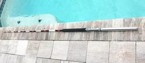 Vintage Custom Trolling Rod:TYCOON FIN-NOR Roller Guides: 6'10"; 75-150lb - NICE - Picture 1 of 7