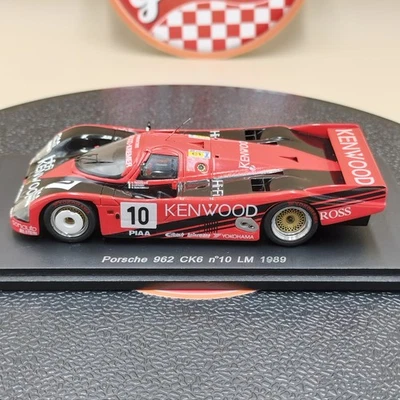 SPARK 1/43 Porsche 962 CK6 #10 LM Le Mans 1989 Kenwood Takahashi KBS015 Foto 1 de 4