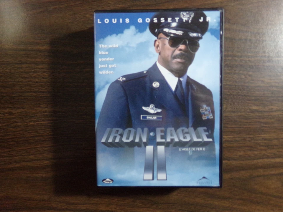Iron Eagle II (DVD, 1988, Full Screen) Louis Gossett, Jr.  RARE OOP Foto 1 de 1