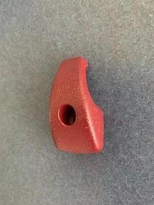 (1) 88-98 OEM Chevy GMC OBS GMT400 Interior Inside Roof Coat Hook RED MAROON - Picture 1 of 2