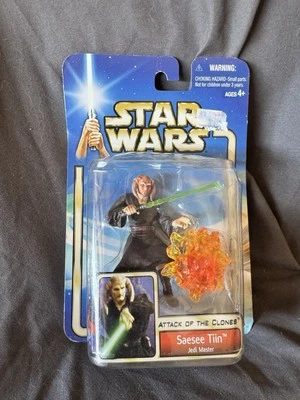 Star Wars-Attack of the Clones: Saesee Tiin, Arena Battle Action Fig. Hasbro2001 - Image 1 of 4