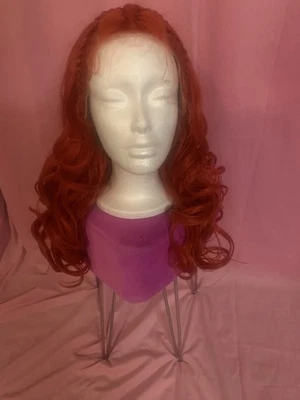 Peluca delantera de encaje rojo Illuze Foto 1 de 3