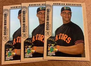 OSCAR MONTERO 2005 Grandstand Norwich Navigators 3 card lot - Picture 1 of 1